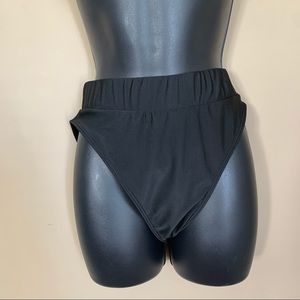 3/$15 SALE! SHEIN High Cut Black Bikini Bottoms